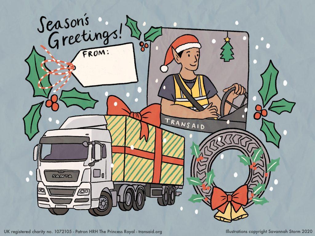Transaid Christmas Appeal Designs: Truck