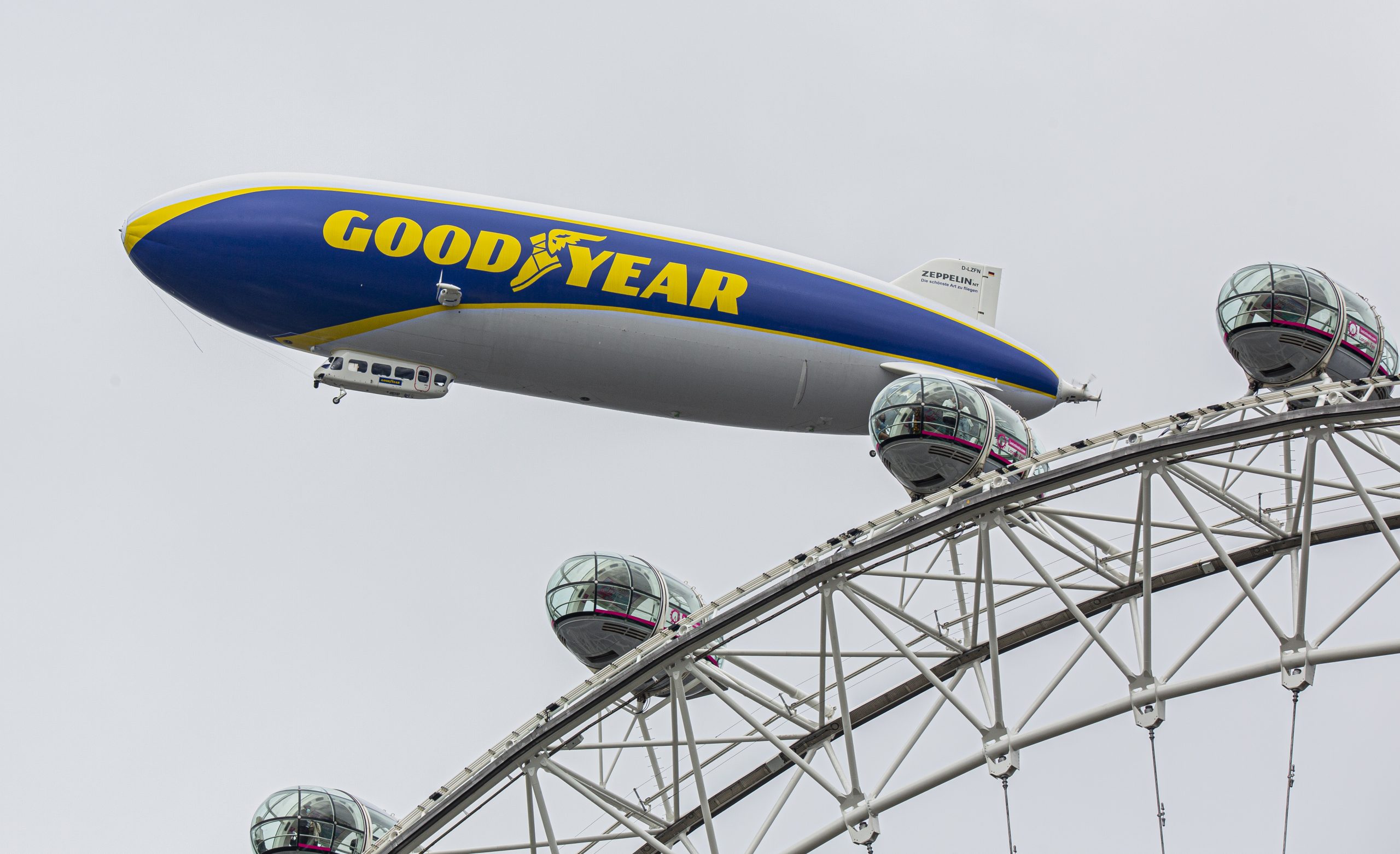Transaid offers chance to win a flight on Goodyear Blimp