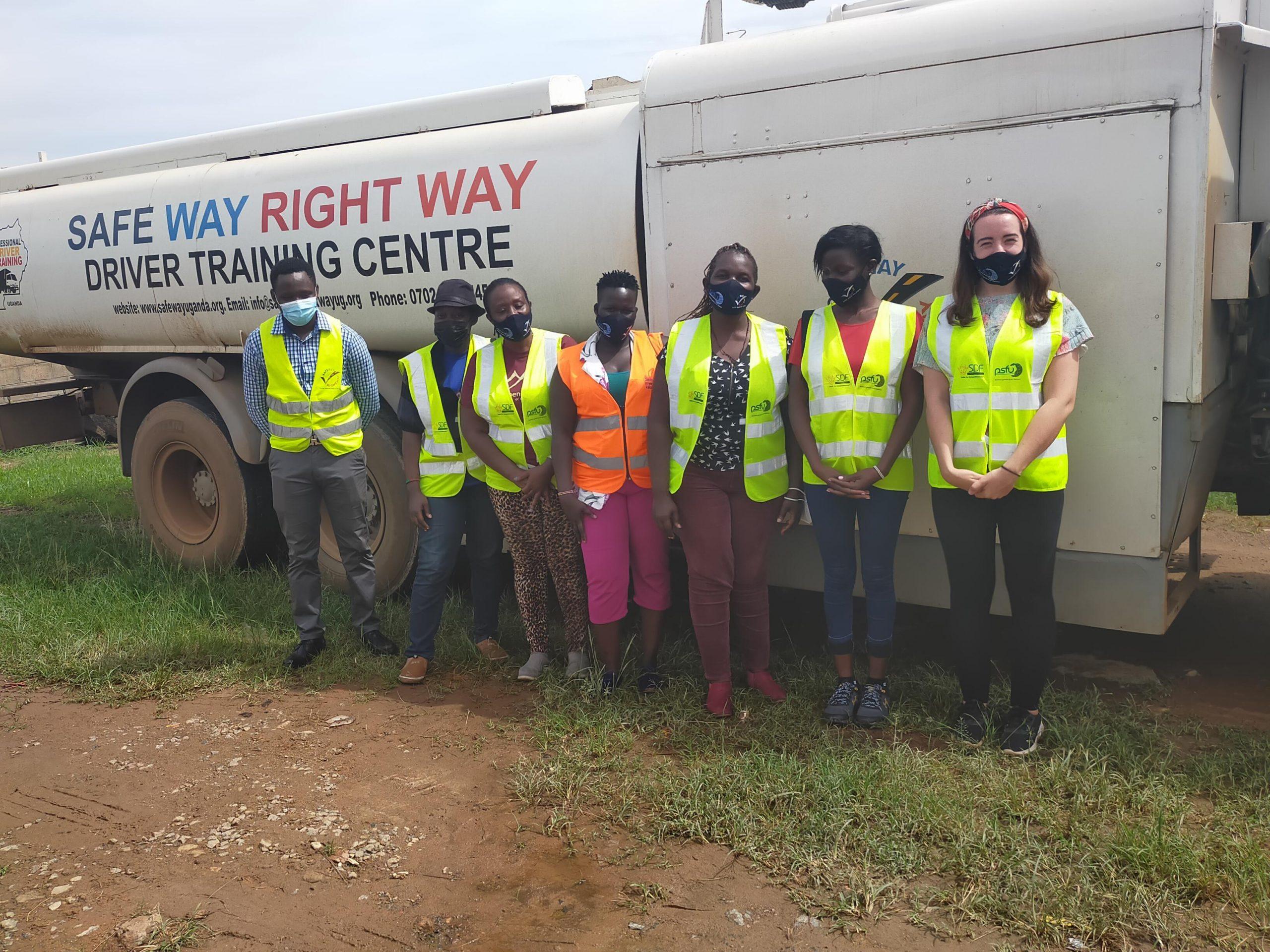 Transaid champions roles for female HGV and PSV drivers in Uganda