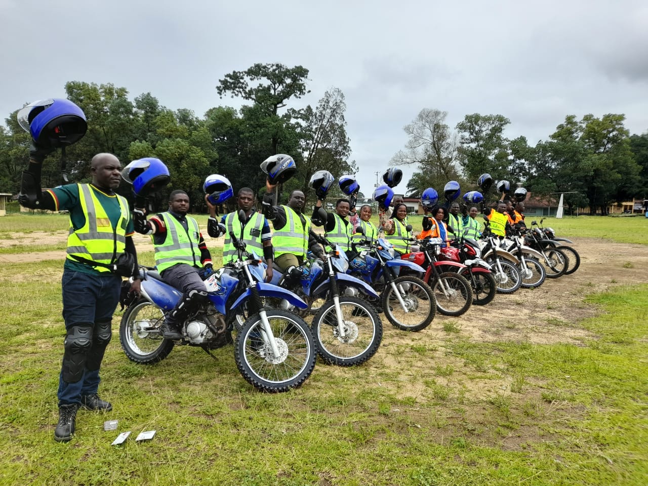 Transaid delivers essential motorcycle training to secondary school education officers in Sierra Leone