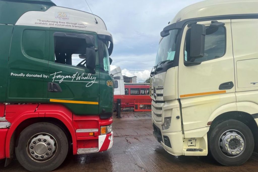 Truck donations expand number of HGV Drivers trained across Zambia