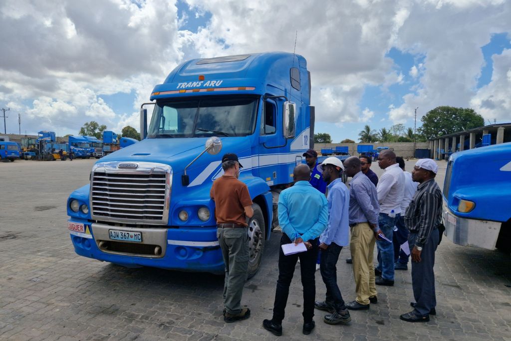 Mozambique Road Safety Project enhances skills of HGV drivers