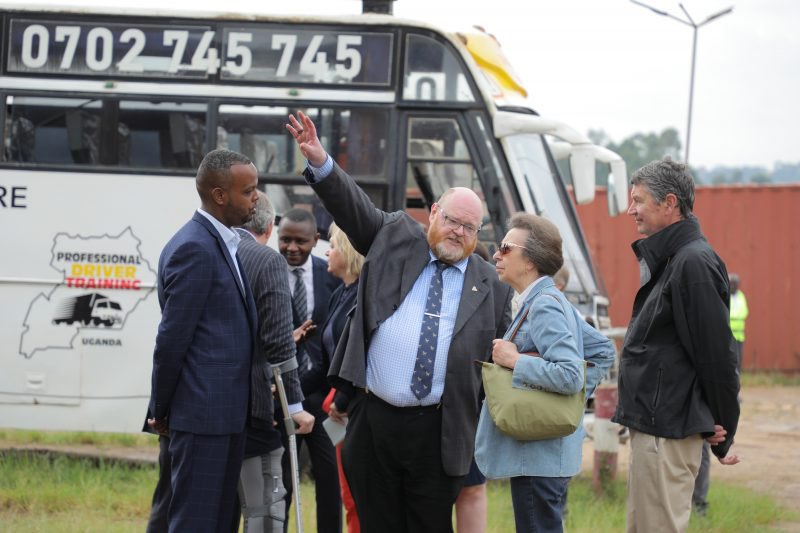 Transaid Transaid road safety project in Uganda lays on Royal welcome - Transaid