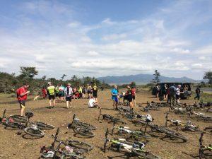 Break time with bikes