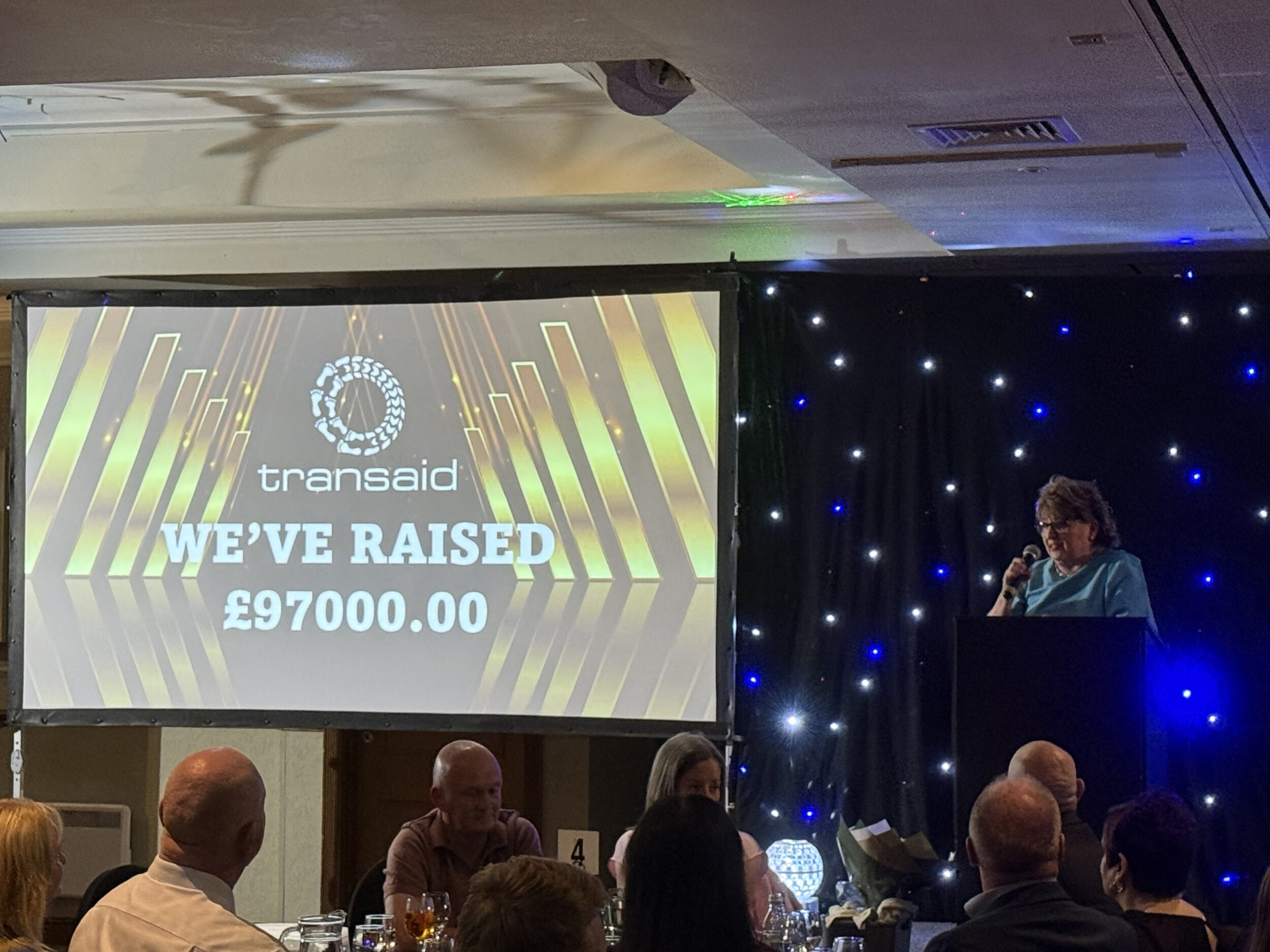 Tran Said Pattern Scottish Transport Industry raises £97,000 for Transaid - Transaid